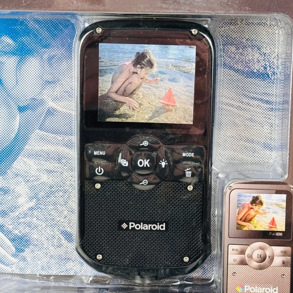 Polaroid iD610 All Weather Digital Camcorder Black iD610-BLK Water Resistant New